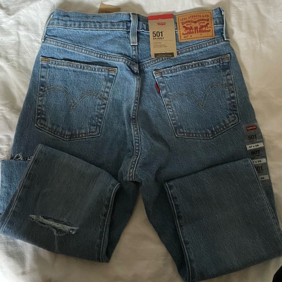 BNWT Levi’s 501 skinny jeans - Picture 4 of 4